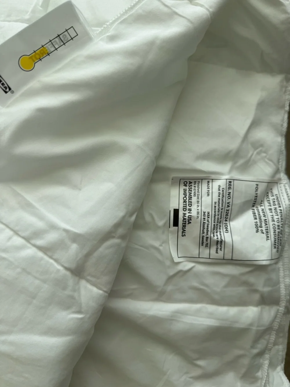 SÄFFEROT Duvet insert, light warm, Full/Queen IKEA.